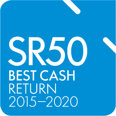SR50 Best Cash Return 2015-2020
